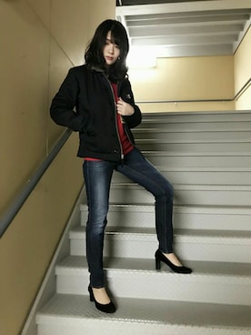 erizumeさん(レディース・167cm)の冬コーディネート