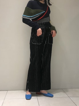 「AKANE UTSUNOMIYA」｜Izuさん（レディース・164cm）の冬コーディネート