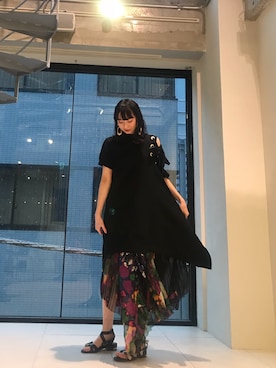 「baebae（ベベ）のアイテム」を使った、Izuさん（レディース・164cm）の冬コーディネート