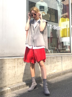 Izuさん（レディース・164cm）の春コーディネート