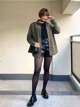 「DECOY SINCE 1981（デコイシンスイチキュウハチイチ）のアイテム」を使った、ももらんぼさん（レディース・170cm）の秋コーディネート