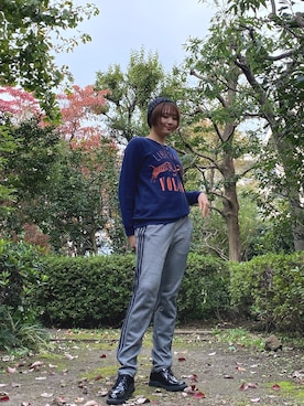 「ボーイッシュ」｜ももらんぼさん（レディース・170cm・10代）の秋コーディネート