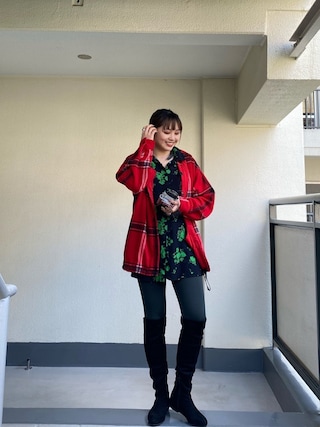 Zara ザラ の 花柄 ロングワンピース ワンピース シフォン グリーン ドレス 緑 ワンピース Wear