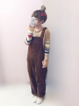 もにこ。さん（レディース・150cm）の冬コーディネート