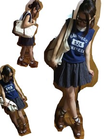 Ungrid | ロゴニットタンク(タンクトップ)