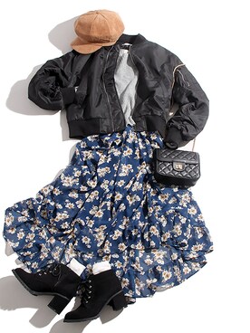 WEGOさん（レディース・160cm）の冬コーディネート