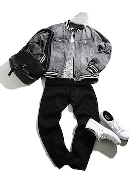 WEGOさん（メンズ・175cm）の冬コーディネート