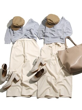 「肌見せ」｜「アイテム（キャスケット）」を使った、WEGOさん（レディース・160cm）の冬コーディネート