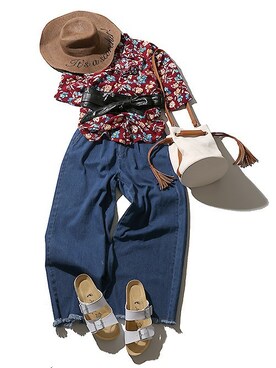 WEGOさん（レディース・160cm）の夏コーディネート