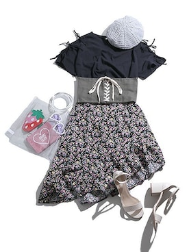 WEGOさん（レディース・160cm）の夏コーディネート