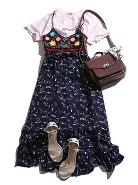 WEGOさん（レディース・160cm）の夏コーディネート