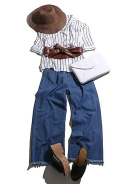 WEGOさん（レディース・160cm）の夏コーディネート