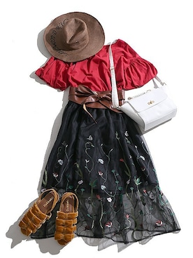 WEGOさん（レディース・160cm）の夏コーディネート