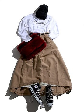 WEGOさん（レディース・160cm）の秋コーディネート