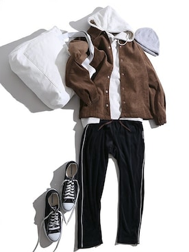 「アイテム（ブルゾン）」を使った、WEGOさん（メンズ・175cm）の秋コーディネート