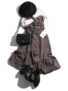 WEGOさん(レディース・160cm)の冬コーディネート