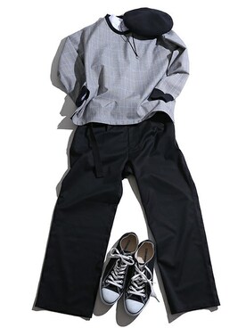 「WEGO（ウィゴー）のアイテム（ハンチング/ベレー帽）」を使った、WEGOさん（メンズ・175cm）の冬コーディネート