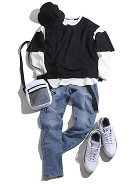 WEGOさん（メンズ・175cm）の春コーディネート