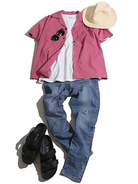 WEGOさん（メンズ・175cm）の夏コーディネート