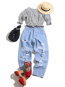 WEGOさん（レディース・160cm）の夏コーディネート