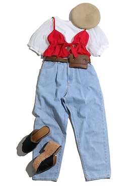 WEGOさん（レディース・160cm）の夏コーディネート