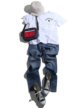 WEGOさん（メンズ・175cm）の夏コーディネート