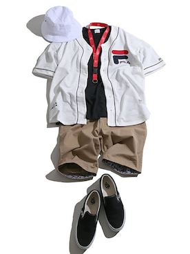 WEGOさん（メンズ・175cm）の夏コーディネート