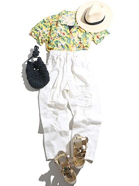 WEGOさん（レディース・160cm）の夏コーディネート