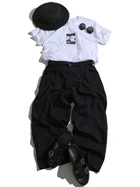 WEGOさん（メンズ・175cm）の夏コーディネート