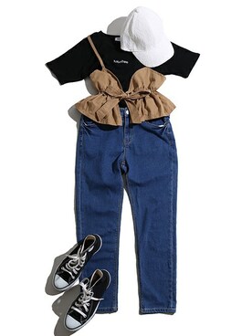 WEGOさん(レディース・160cm)の夏コーディネート