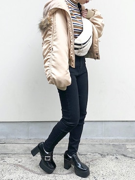 WEGOさん（レディース・152cm）の秋コーディネート