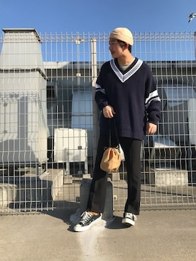 WEGOさん(メンズ・172cm)の冬コーディネート