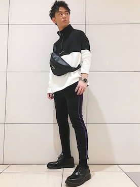 WEGOさん（メンズ・170cm）の冬コーディネート