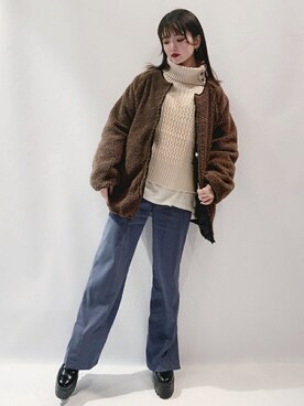 WEGOさん（レディース・152cm）の冬コーディネート