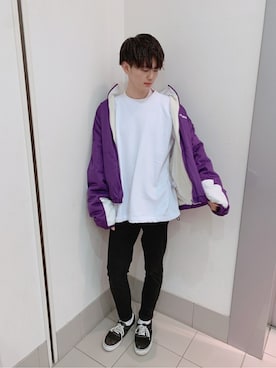 WEGOさん（メンズ・180cm）の冬コーディネート