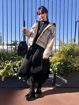 WEGOさん（レディース・159cm）の冬コーディネート