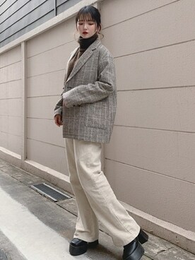 WEGOさん（レディース・152cm）の冬コーディネート