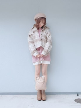 WEGOさん（レディース・156cm）の冬コーディネート