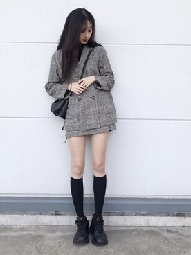 WEGOさん（レディース・163cm）の冬コーディネート