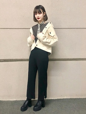 WEGOさん（レディース・171cm）の冬コーディネート