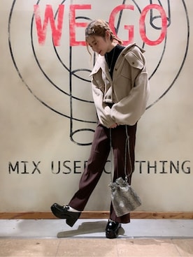 WEGOさん（レディース・161cm）の冬コーディネート