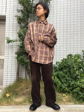 WEGOさん（メンズ・165cm）の冬コーディネート