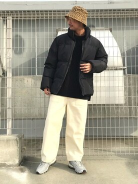 「WEGO（ウィゴー）のアイテム（ダウンジャケット/コート）」を使った、WEGOさん（メンズ・172cm）の冬コーディネート