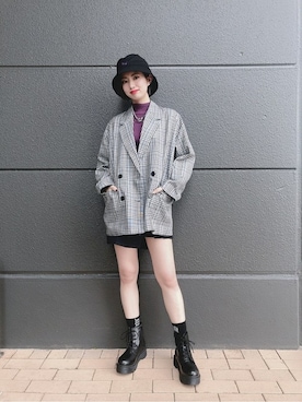 WEGOさん（レディース・161cm）の冬コーディネート