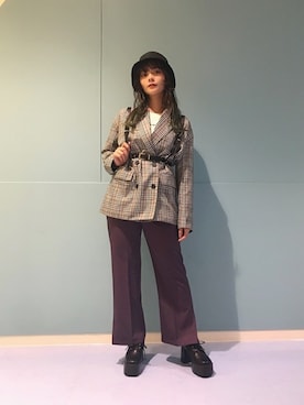 WEGOさん（レディース・155cm）の冬コーディネート