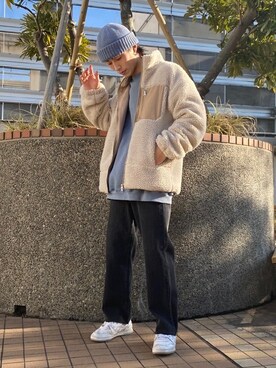 WEGOさん（メンズ・171cm）の冬コーディネート