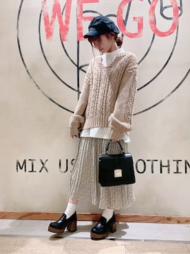 WEGOさん（レディース・156cm）の冬コーディネート