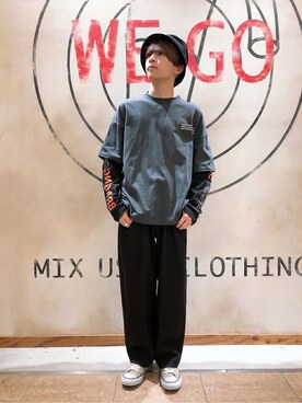 WEGOさん(メンズ・165cm)の冬コーディネート