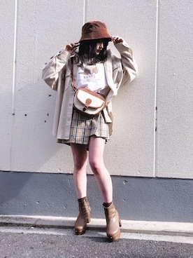 WEGOさん（レディース・152cm）の冬コーディネート