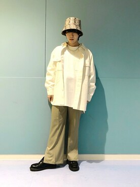 「WEGO（ウィゴー）のアイテム（ミリタリージャケット）」を使った、WEGOさん（メンズ・162cm）の冬コーディネート